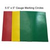 5S Supplies Gauge Warning Film Circles Master Kit 86 Pieces GWF-CIRCLE-KIT